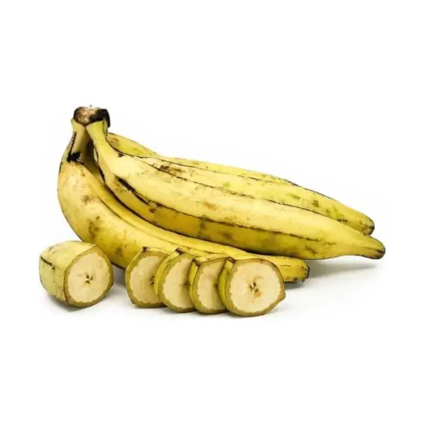 Ripe Kerala Nenthran banana fresh fruit