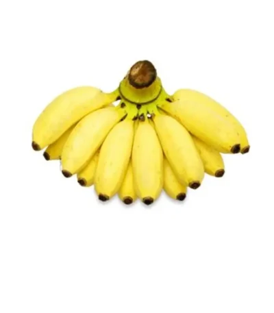 Kerala small Njali banana fresh sweet fruit