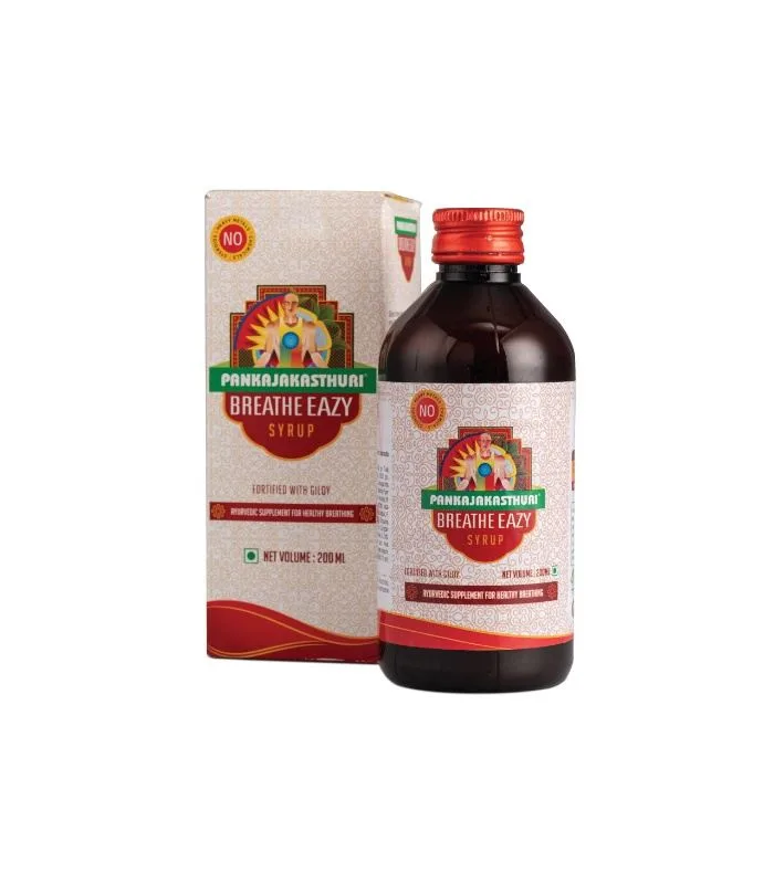 Breatheasy syrup herbal cough relief respiratory care medicine