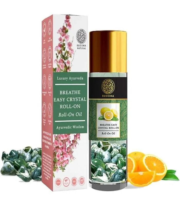 Breatheasy crystal herbal respiratory relief crystals for cold and congestion