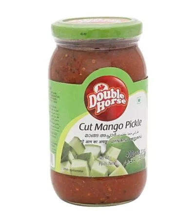 Double Horse cut mango pickle spicy Kerala style pickle