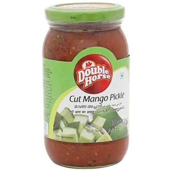 Double Horse cut mango pickle spicy Kerala style pickle