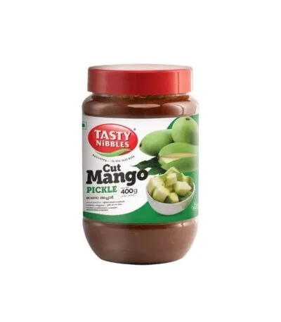 Tasty Nibbles cut mango pickles spicy traditional ready to eat mango pickle