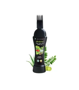 Dhathri Hair Oil Black Bottle