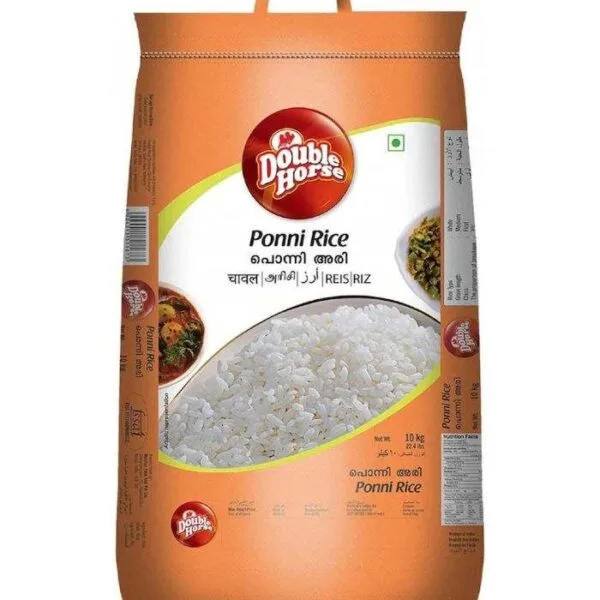 Double Horse Ponni Rice premium quality rice for daily cooking