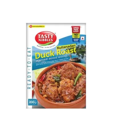 Tasty Nibbles duck roast ready to eat Kerala style duck curry