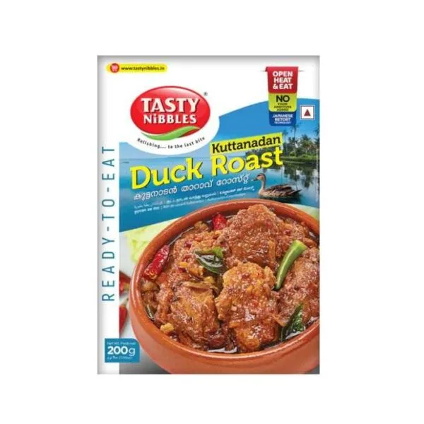 Tasty Nibbles duck roast ready to eat Kerala style duck curry
