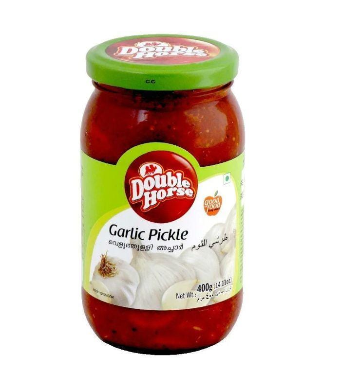 Double Horse Garlic Pickle – Kerala Style Spicy Pickle Double Horse garlic pickle spicy Kerala style pickle