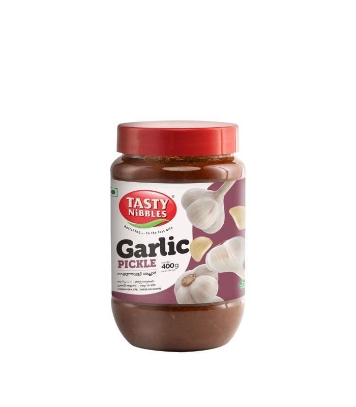 Tasty Nibbles Garlic Pickles Tasty Nibbles garlic pickles spicy traditional ready to eat garlic pickle