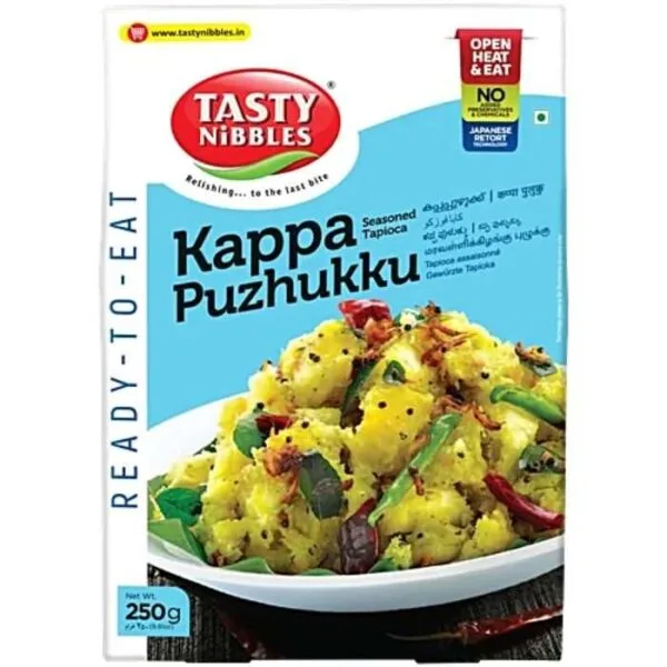 Tasty Nibbles kappa puzhukku ready to eat Kerala style tapioca dish