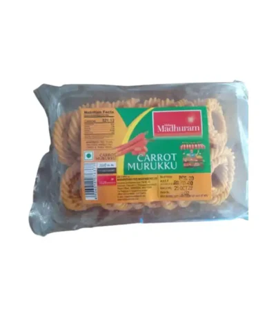 Madhuram carrot murukku crunchy snack