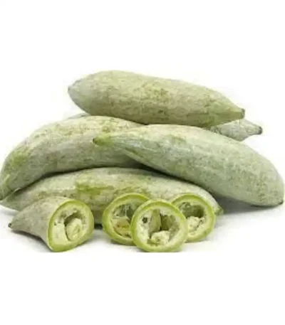 Fresh Kerala padavalam snake gourd vegetable