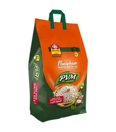 Pavizm matta short grain rice 10kg bag premium Kerala rice for daily meals