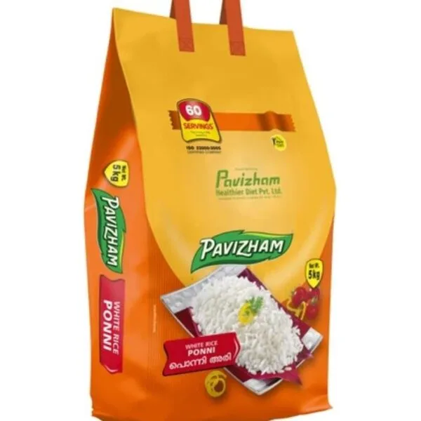 Pavizham Ponni Rice quality rice for daily cooking