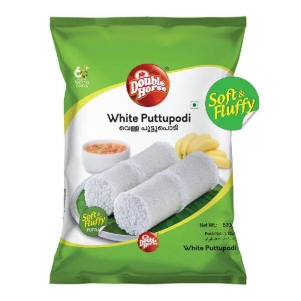Double Horse Puttupodi rice flour for Kerala puttu