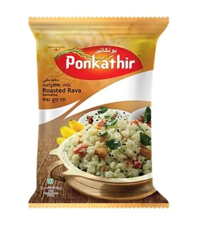 Ponkathir Roasted Rava semolina ready to cook