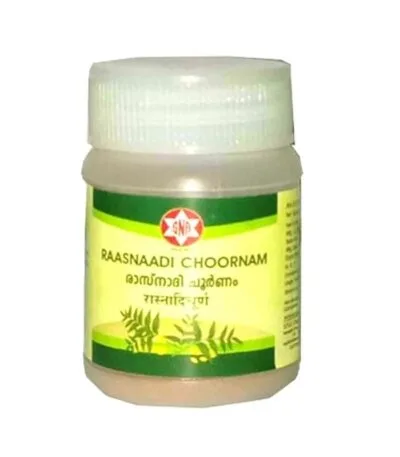 SNA Rasnadi choornam Ayurvedic herbal powder for headache and sinus relief