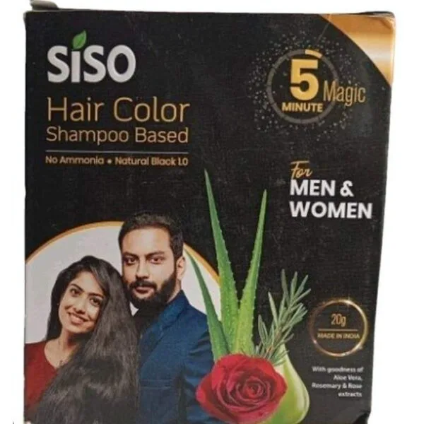 Siso Hair Colour – Long Lasting Hair Dye for Natural Hair Color