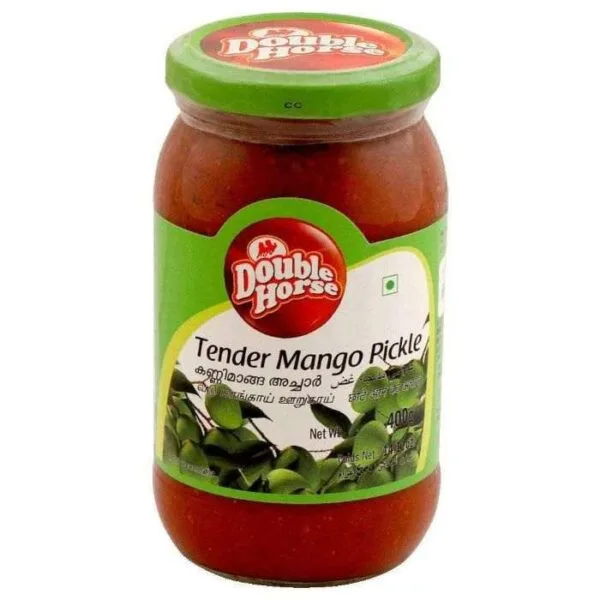 Double Horse tender mango pickle spicy Kerala style pickle