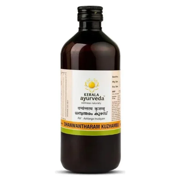 Dhanwantharam Kuzhamp Ayurvedic Oil