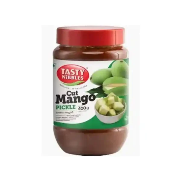 Tasty Nibbles cut mango pickles spicy traditional ready to eat mango pickle