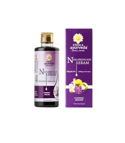 NeelBringadhi Ayurvedic Hair Oil Bottle