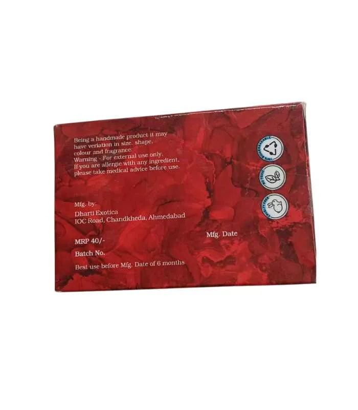 Roohpam Red Sandal Soap - Image 2