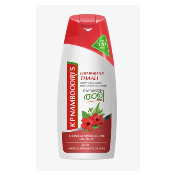 KPN Namboodiri chemparathi thaali hibiscus hair cleanser